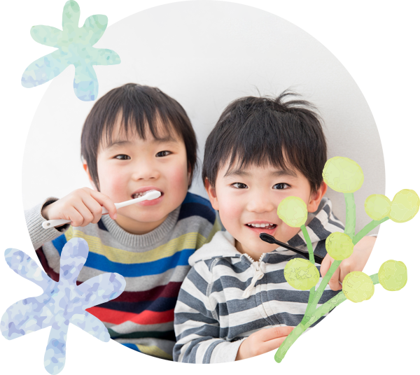 小児歯科は、まだ歯がやわらかく未発達なお子さんの歯を診ます。